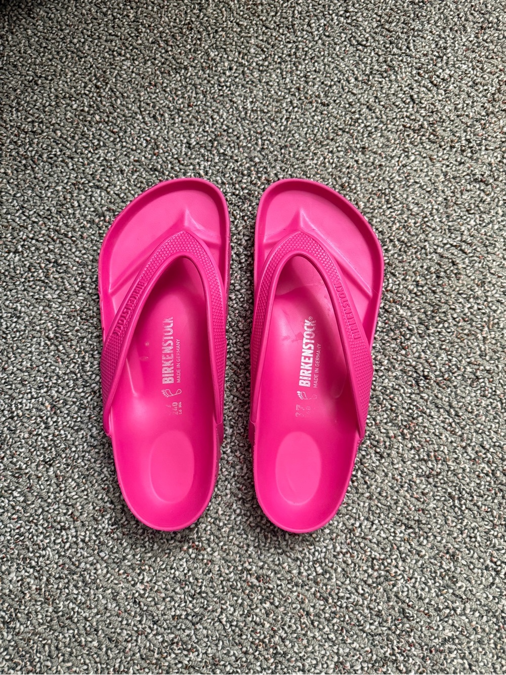 Birkenstock Women’s Hot Pink EVA Thong Sandals